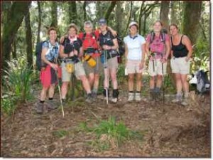 L-R Lori Clark, Emilie MacDonnell, Joanne Kennedy, Jen MacDonnell, Diana McIsaac, Jenny Kennedy, Pati Snow  