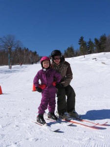 Emily Douglas and instructorMike Mitsoglou 