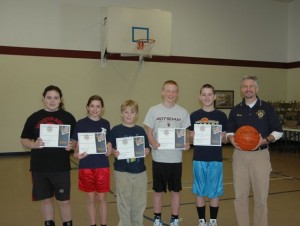 L-R Emily O'Connor, Samantha Bashaw, Lucas Frenyea, Zane Bazzano and Conor Casey