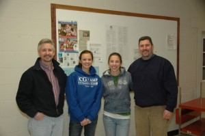 L-R Matt Daly, Samantha Mulcahy, Rachel Daly, Brian Mulcahy