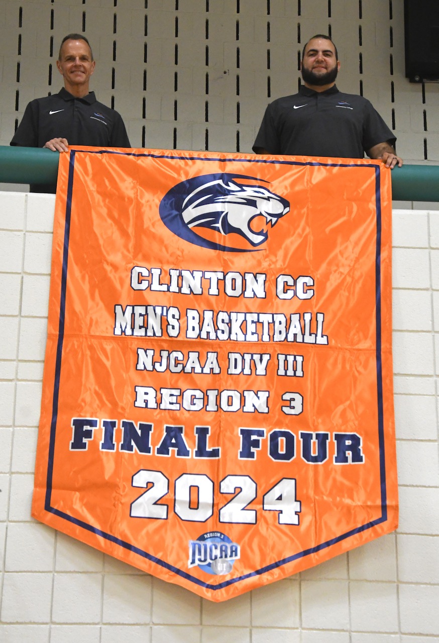 CCC Celebrates Men’s Basketball 20232024 New Final Four Banner The